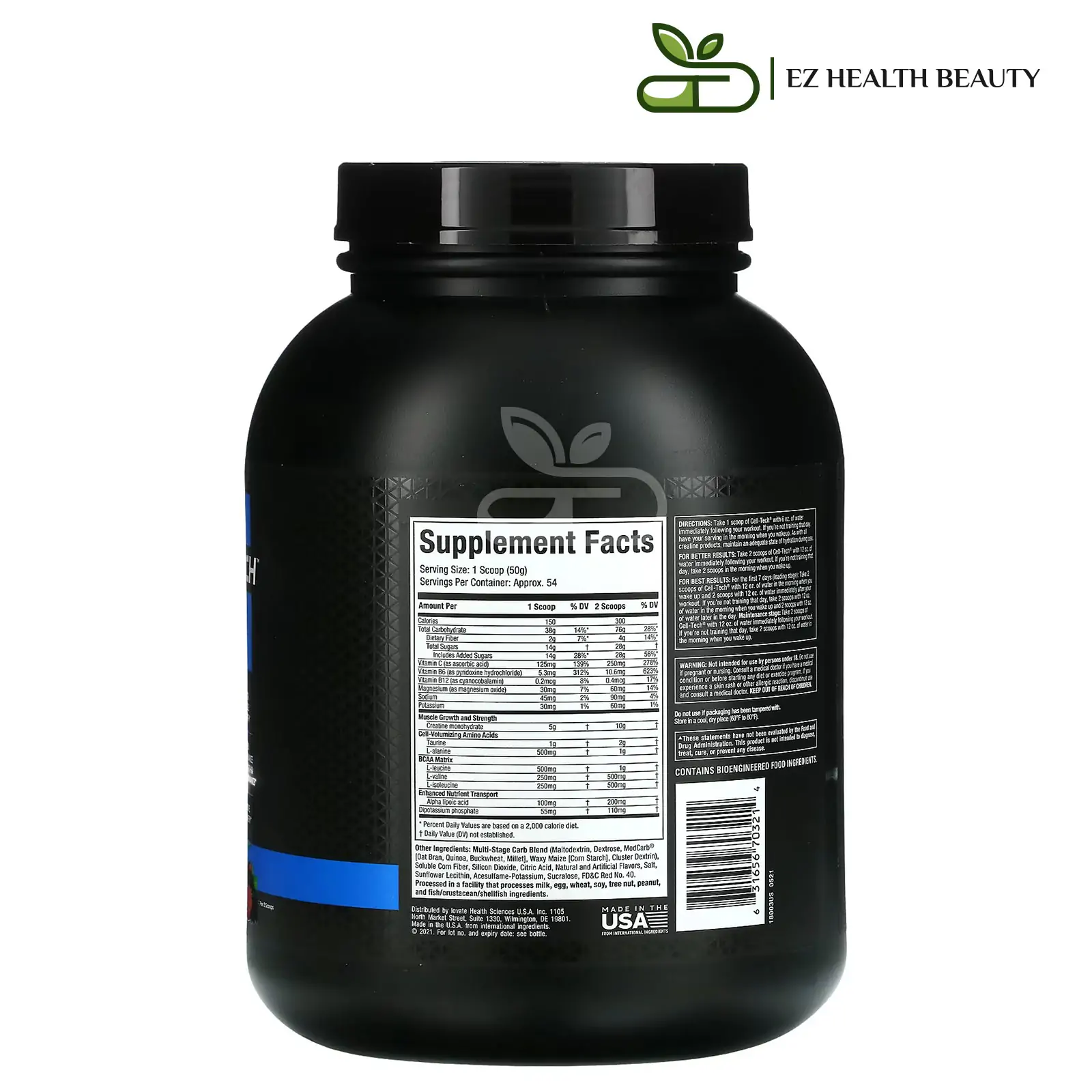 Performance Series Cell Tech Creatine Muscletech Fruit Punch - (2.72 Kg)