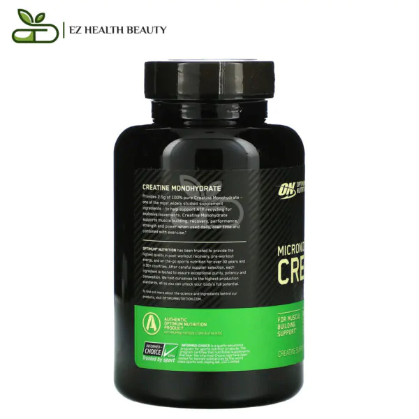 Micronized Creatine Capsules