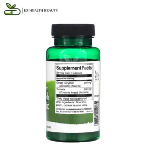 Component Of Turmeric And Ginger Pills