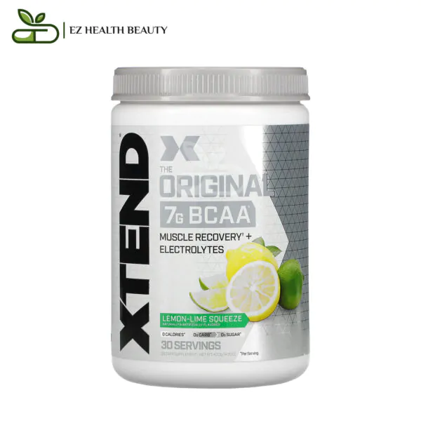 أحماض أمينية أصلية متشعبة السلسلة اكستاند Bcaa مكمل نكهة الليمون المهروس 420 جرامًا