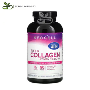 حبوب neocell super collagen c لدعم صحة البشرة والشعر والاظافر والمفاصل