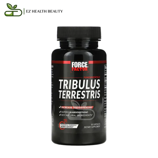 حبوب تريبولوس تيريستريس لزيادة التستوستيرون 500 مجم 60 كبسولة Tribulus Terrestris Force Factor