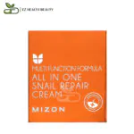 الحلزون كريم الكل في واحد لإصلاح البشرة 75 مل All In One Snail Repair Cream Mizon