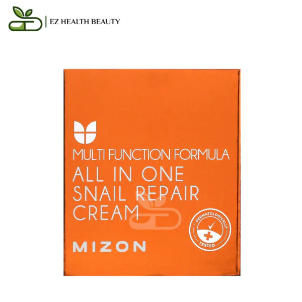 الحلزون كريم الكل في واحد لإصلاح البشرة 75 مل All In One Snail Repair Cream Mizon